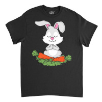 Yoga Gift For Women T  Shirt Rabbit Yoga Lover Women Meditating Gift B Classic T-shirt | Artistshot