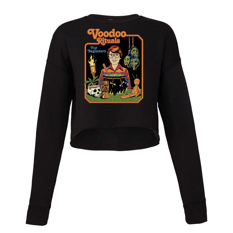 Voodoo Rituals For Beginners Cropped Sweater | Artistshot