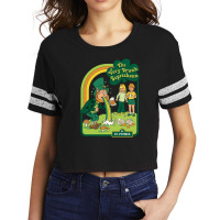 The Very Drunk Leprechaun Hardcover Scorecard Crop Tee | Artistshot