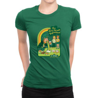 The Very Drunk Leprechaun Hardcover Ladies Fitted T-shirt | Artistshot