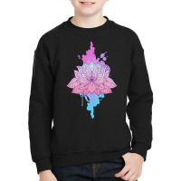 Mandala Lotus T  Shirt Asanas Mandala Lotus Mantra T  Shirt Youth Sweatshirt | Artistshot