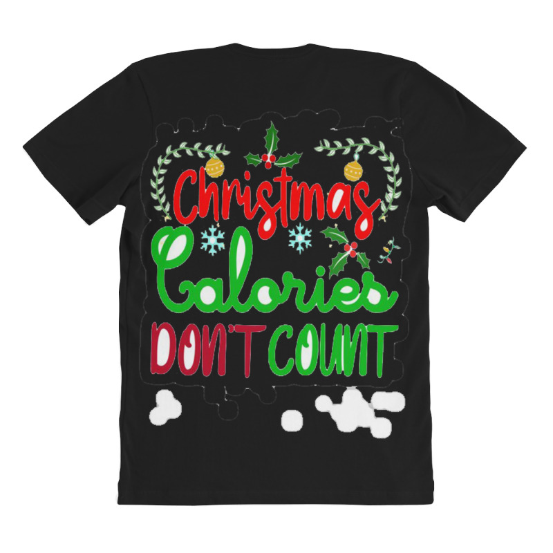 I Run On Wine And Christmas Cheer 92583570 All Over Women's T-shirt | Artistshot