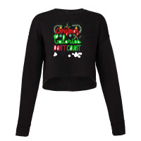 I Run On Wine And Christmas Cheer 92583570 Cropped Sweater | Artistshot