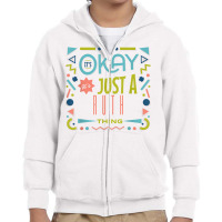 It's Ok It's Just A Ruth Thing Cool Funny Ruth T Shirt Youth Zipper Hoodie | Artistshot