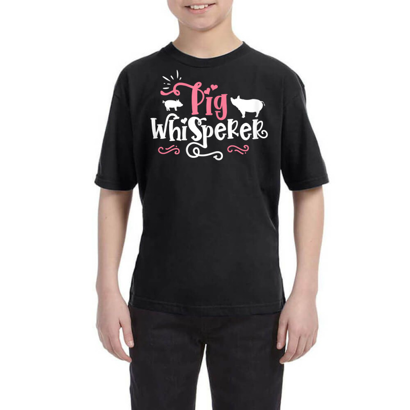 Pig Whisperer   Cute Farmer Gift T Shirt Youth Tee | Artistshot