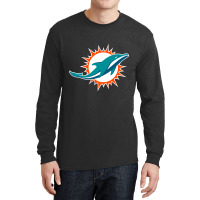 The-miami-dolphins-pen Long Sleeve Shirts | Artistshot