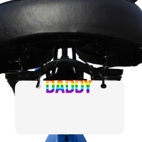 Daddy, Gay Daddy Bear, Retro Lgbt Rainbow, Lgbtq Pride T Shirt Bicycle License Plate | Artistshot