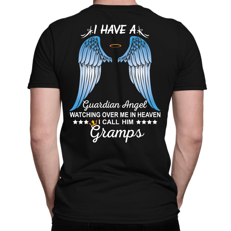 My Gramps Is My Guardian Angel T-shirt | Artistshot