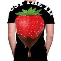 Just The Tip Strawberry And Chocolate Tank Top All Over Men's T-shirt | Artistshot