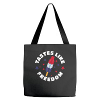 Funny Tastes Like Freedom Red White Blue 4th Of July Party T Shirt Tote Bags | Artistshot