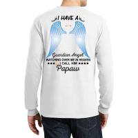 My Papaw Is My Guardian Angel Long Sleeve Shirts | Artistshot