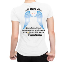 My Pawpaw Is My Guardian Angel Ladies Fitted T-shirt | Artistshot