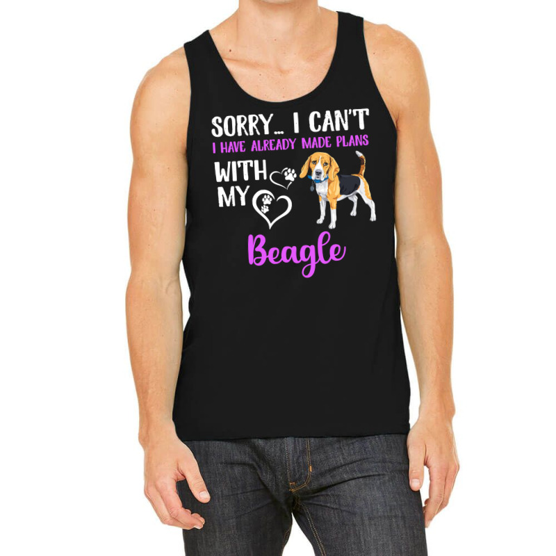 Beagle Dog I Have Already Made Plans With My Puppy Pet Beagles Tank Top | Artistshot