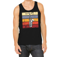 Saxophone Retro Tank Top | Artistshot