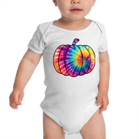 Tie Dye Pumpkin Baby Bodysuit | Artistshot