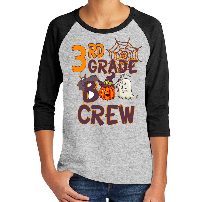 3rd Grade Boo Crew Youth 3/4 Sleeve by Bettercallsaul | Artistshot