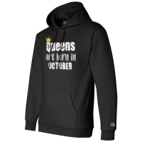 Queens Are Born In October For Dark Champion Hoodie | Artistshot