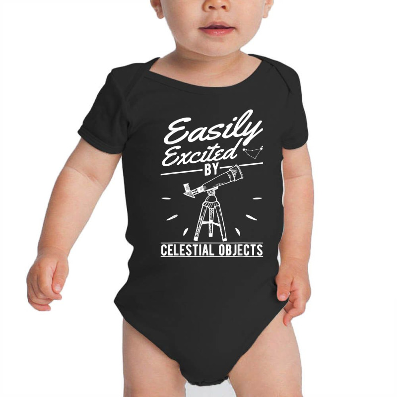 Telescope Owner Celestial Objects Astronomy T Shirt Baby Bodysuit | Artistshot