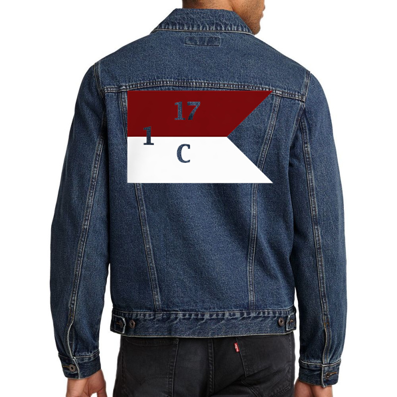 Official Crusader, C Troop 117th Cav T Shirt Men Denim Jacket | Artistshot