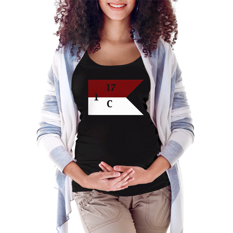 Official Crusader, C Troop 117th Cav T Shirt Maternity Scoop Neck T-shirt | Artistshot