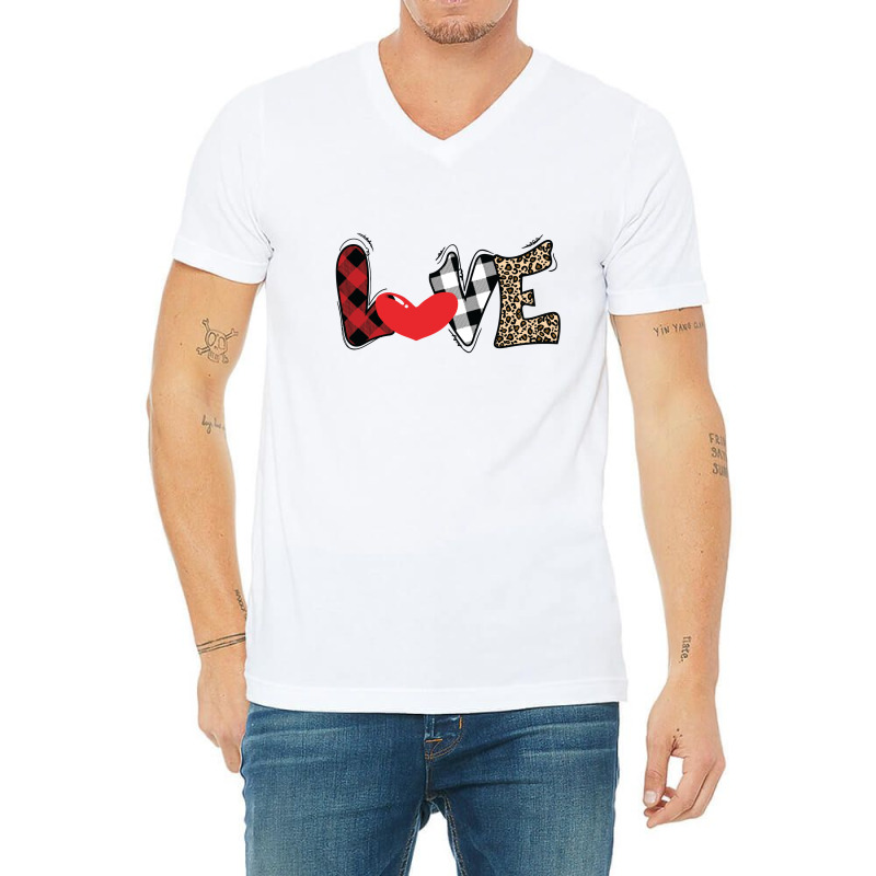 Love -family V-Neck Tee by Ashira_Designs | Artistshot