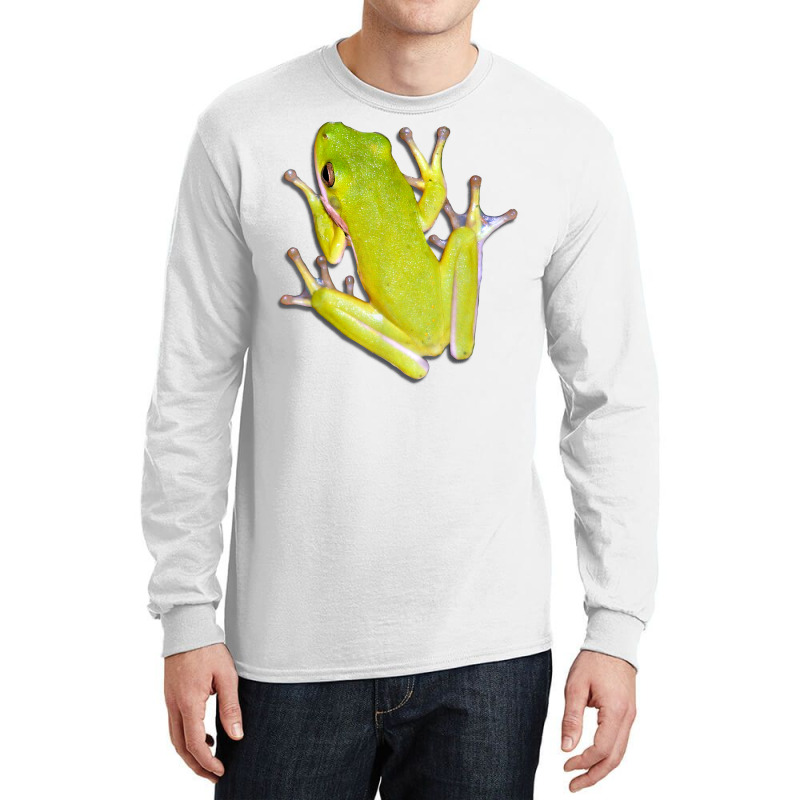 Green Tree Frog T Shirt Long Sleeve Shirts | Artistshot