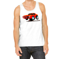 Classic American Muscle Car Cartoon Vector Illustration Tank Top | Artistshot