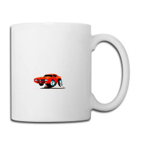 Classic American Muscle Car Cartoon Vector Illustration Coffee Mug | Artistshot