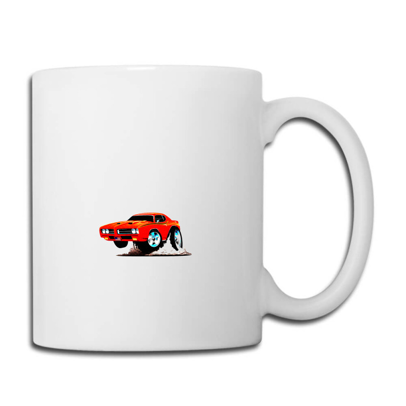 Classic American Muscle Car Cartoon Vector Illustration Coffee Mug | Artistshot