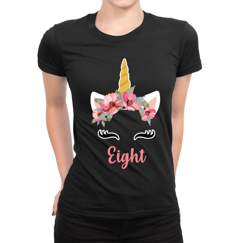 Eight Months Old Eight Years Birthday Ladies Fitted T-Shirt by coşkun | Artistshot