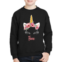 Five Months Old Five Years Birthday Youth Sweatshirt | Artistshot