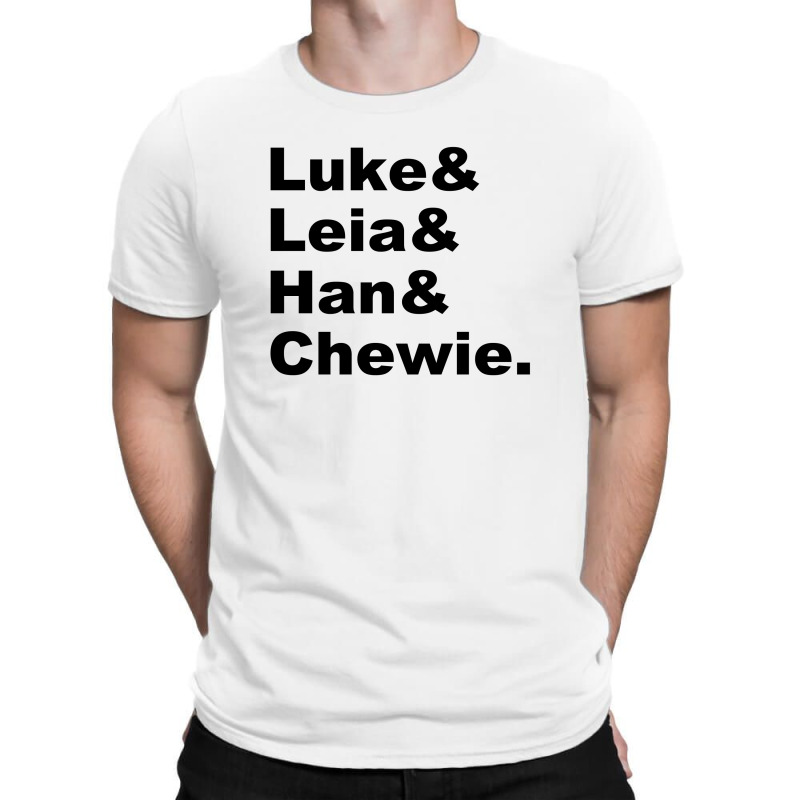 Luke Leia Chewie T-shirt | Artistshot