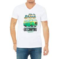 Go Camping V-neck Tee | Artistshot