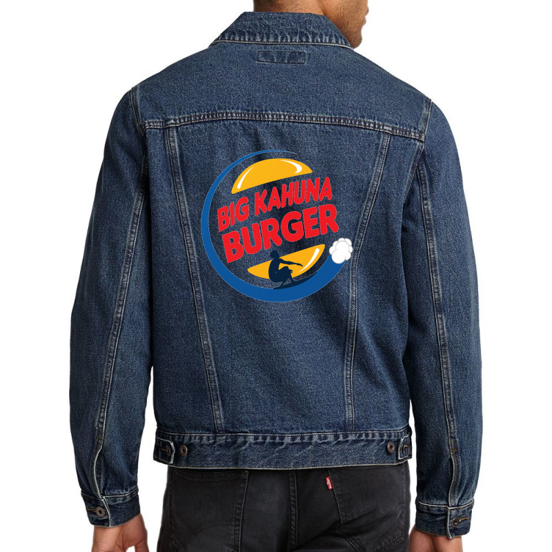 Big Kahuna Burger Men Denim Jacket by meghan irwandi | Artistshot