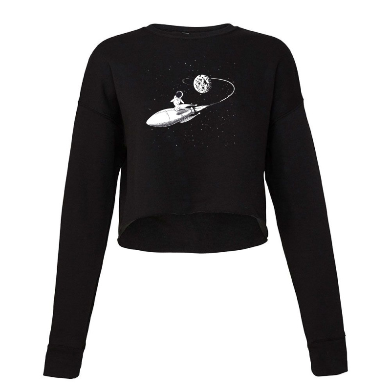 Space Cropped Sweater by Disgus_Thing | Artistshot