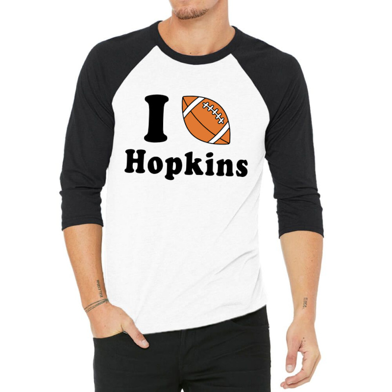 I Baseball Hopkins 3/4 Sleeve Shirt | Artistshot