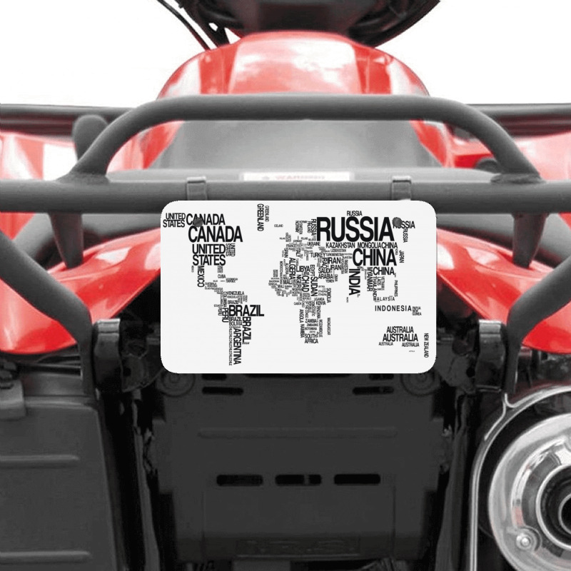 Map T-shirt Atv License Plate | Artistshot