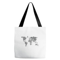 Map T-shirt Tote Bags | Artistshot