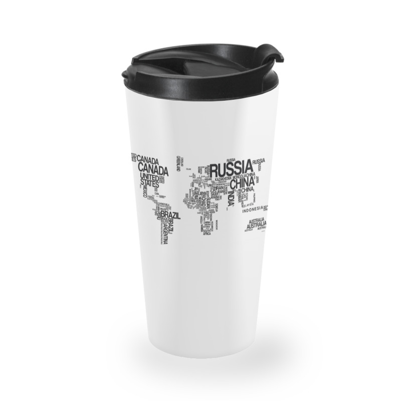 Map T-shirt Travel Mug | Artistshot