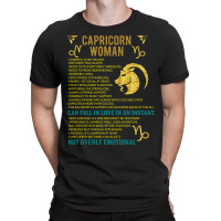 Capricorn Woman T-shirt | Artistshot