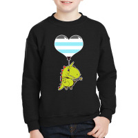 Demiboy T Rex Youth Sweatshirt | Artistshot