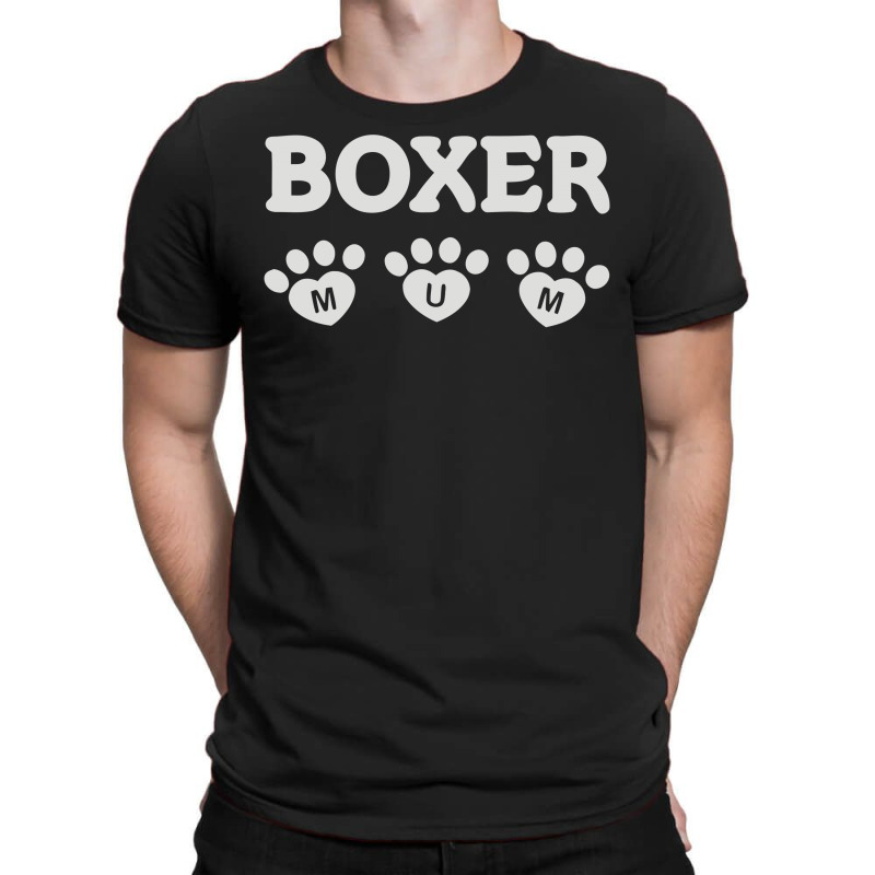 Boxer Mum T-shirt | Artistshot