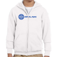 Flight Attendant Youth Zipper Hoodie | Artistshot