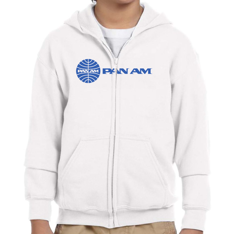 Flight Attendant Youth Zipper Hoodie | Artistshot