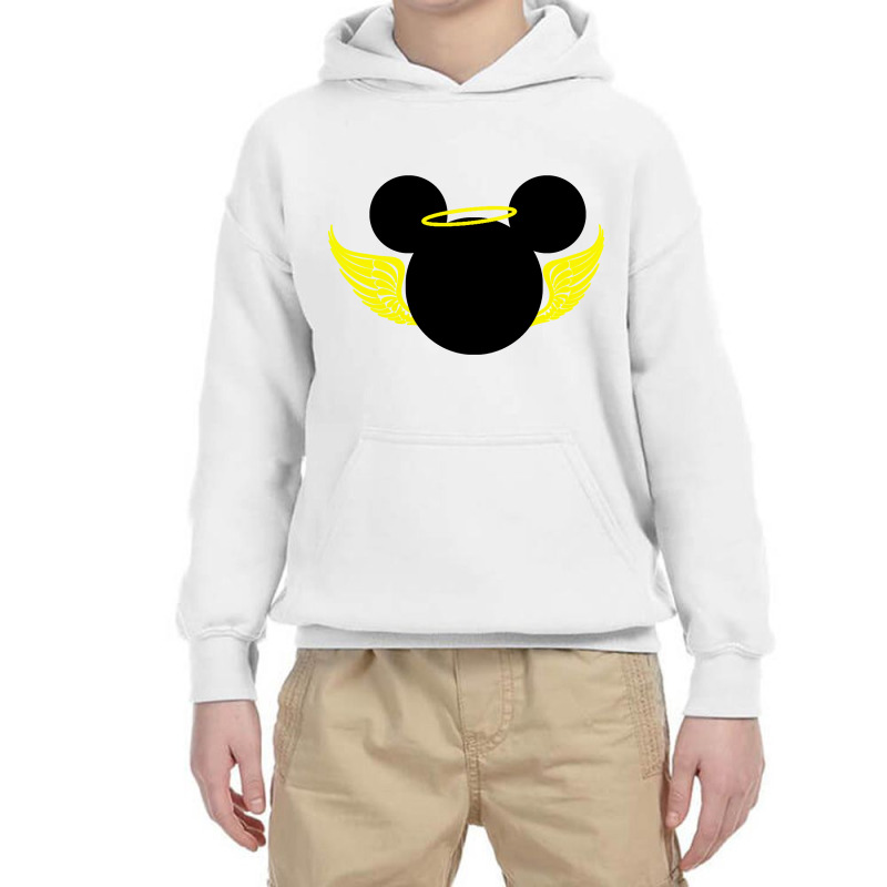 Angel Ears Youth Hoodie by tshirt time | Artistshot