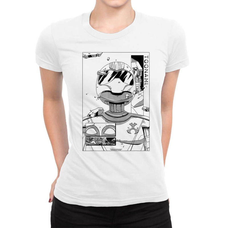 Toonami T.o.m. Rubble T Shirt Ladies Fitted T-Shirt by belenfinl | Artistshot