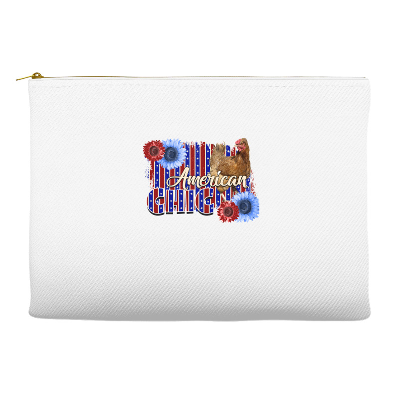 American Chicken Accessory Pouches | Artistshot