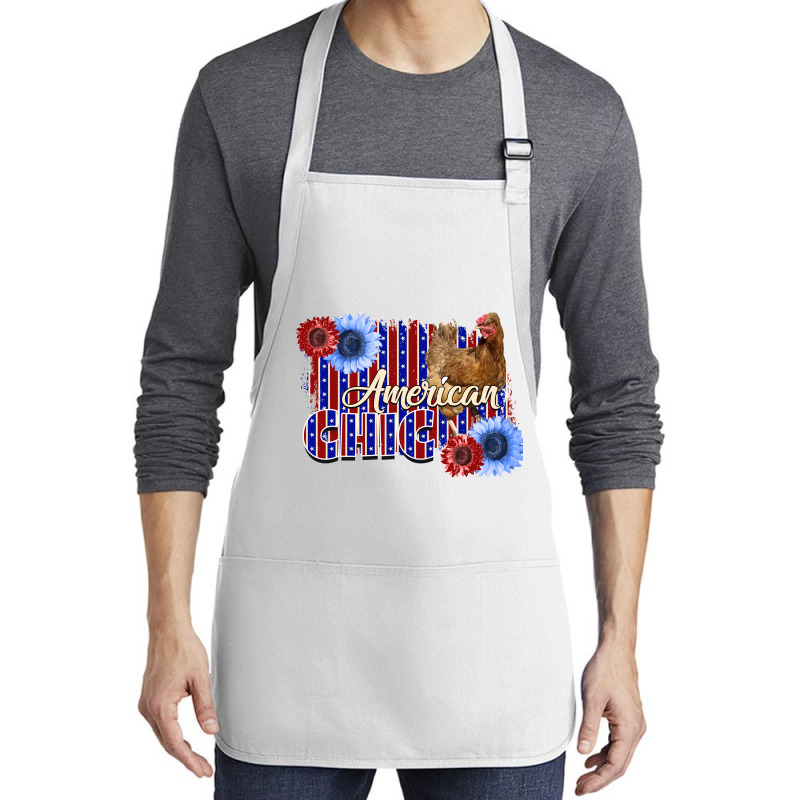 American Chicken Medium-length Apron | Artistshot