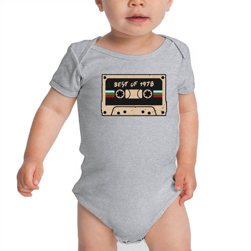 Old School Mix Tape Baby Bodysuit by zig street | Artistshot