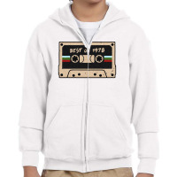 Old School Mix Tape Youth Zipper Hoodie | Artistshot